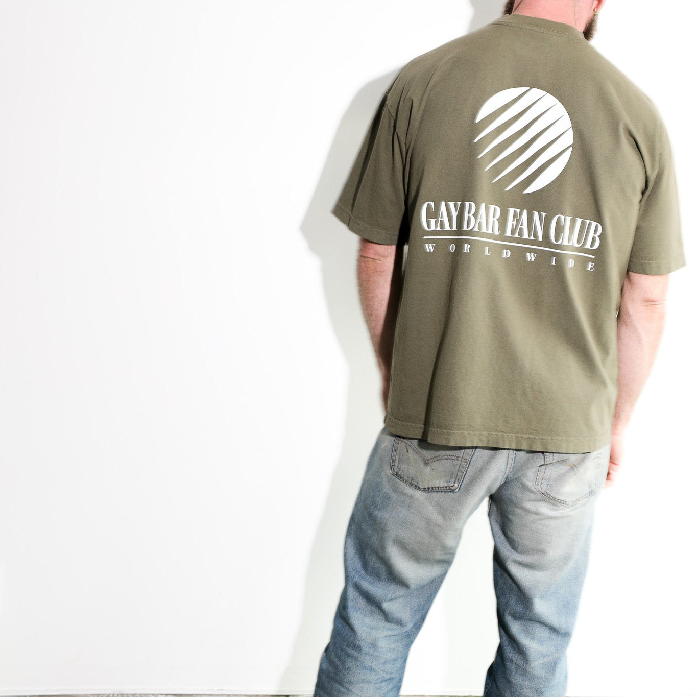 Worldwide Logo Tee Olive