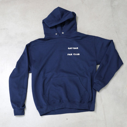 Spaced Logo Hoodie Navy Blue