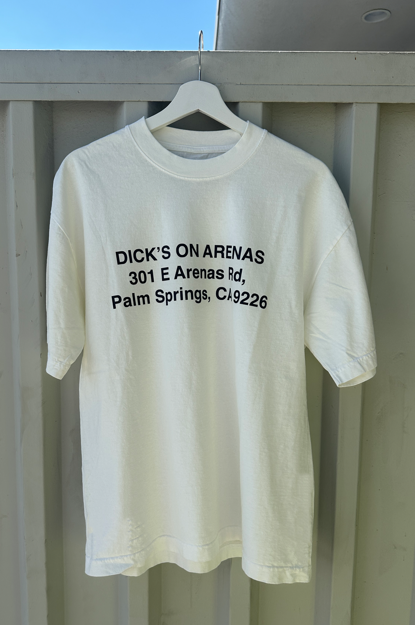 Dick's Tee in Off-White