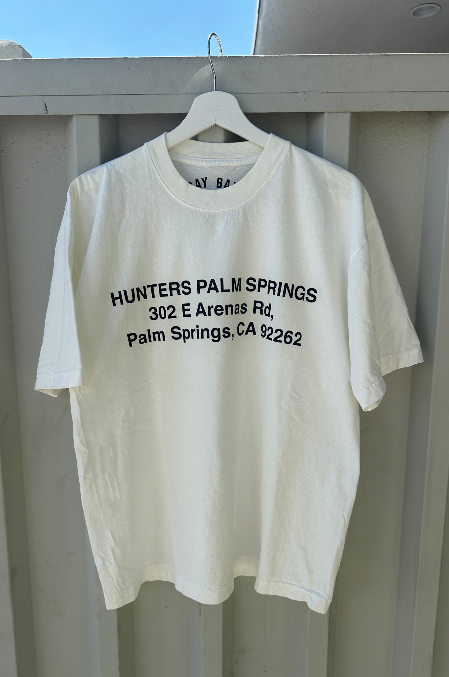 Hunter's Tee in Off-White