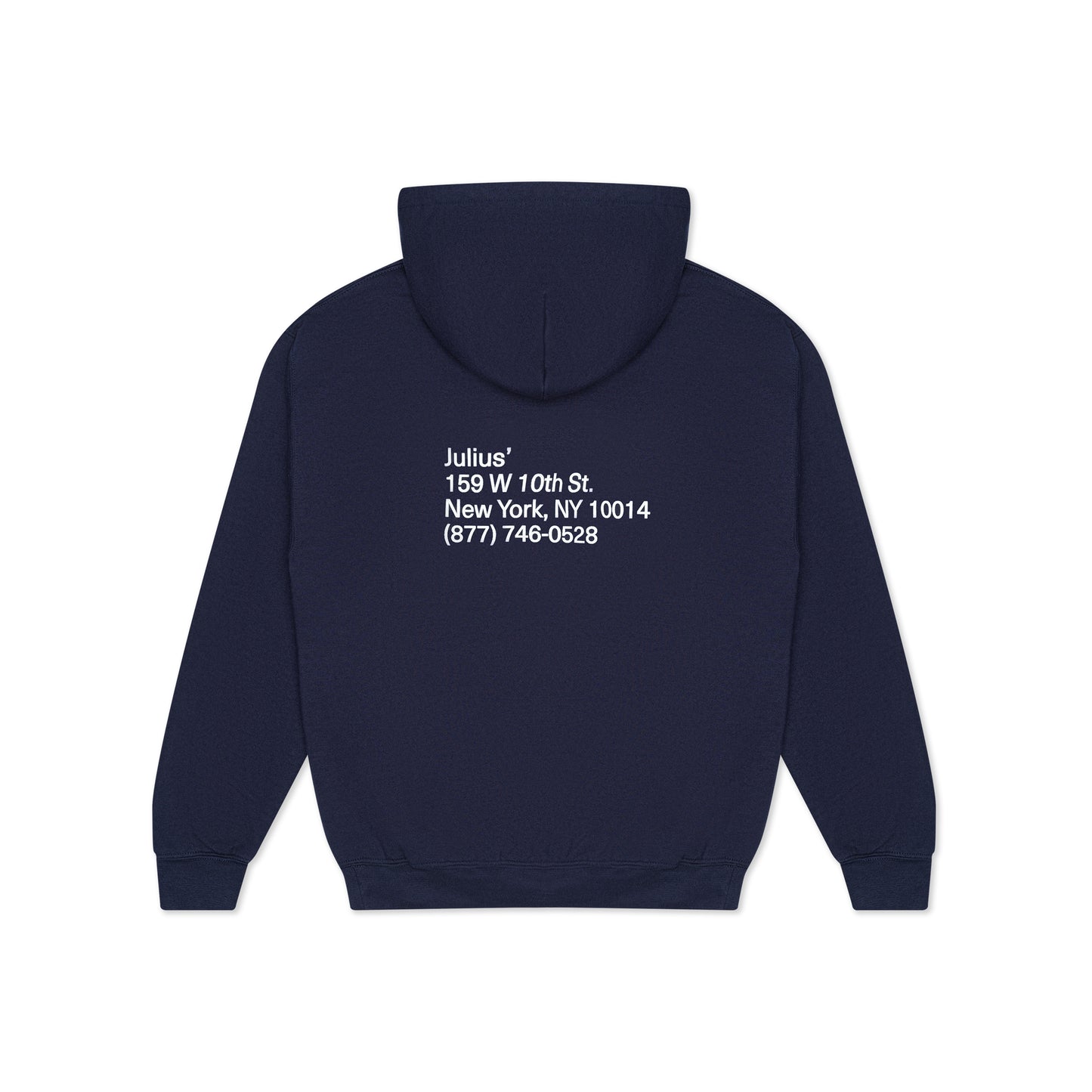 Julius' Hoodie Navy Blue