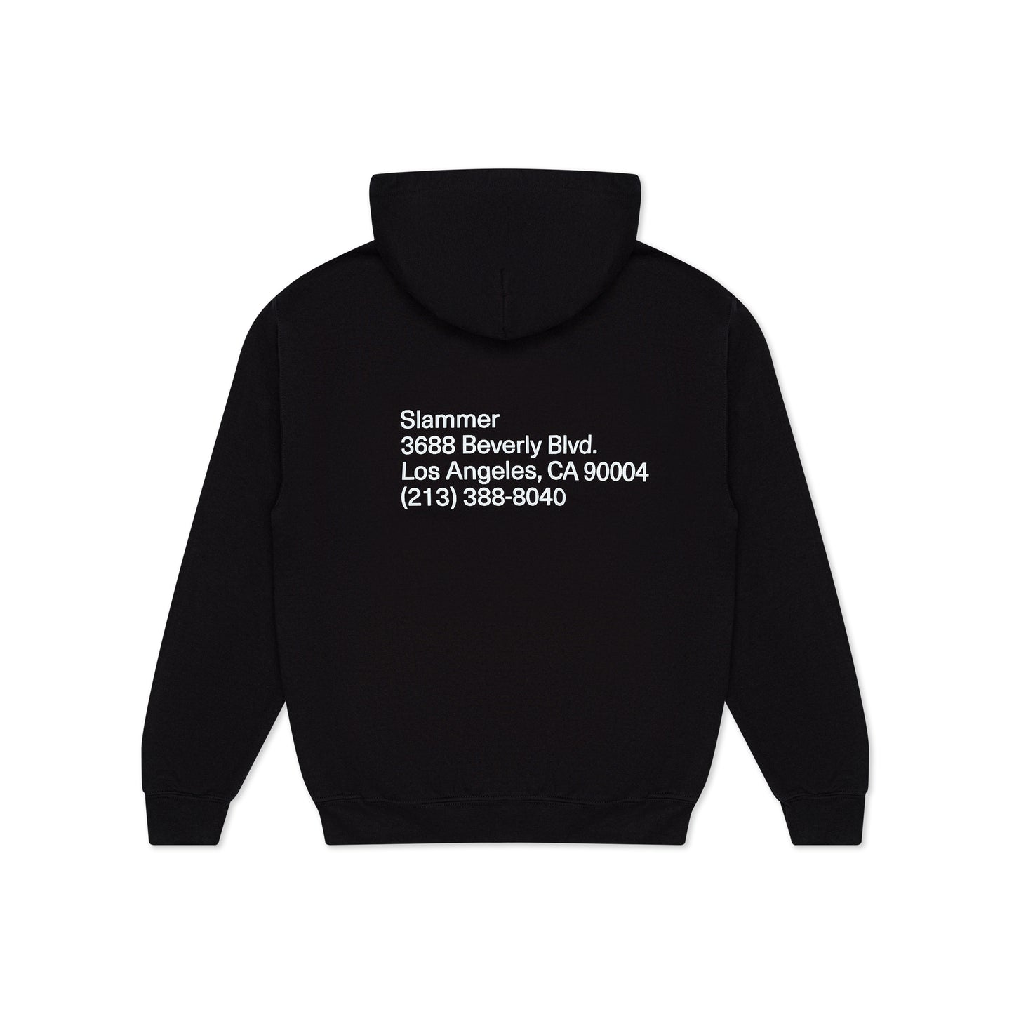 Slammer Hoodie Black