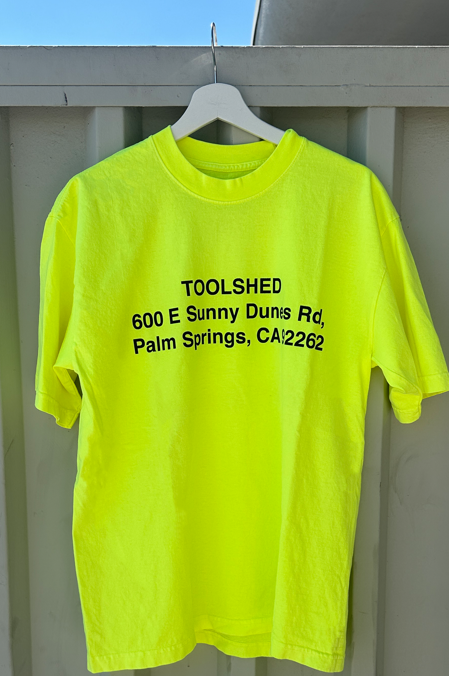 Tool Shed Tee in Hi-Vis